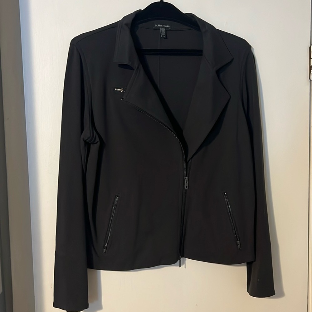 Eileen Fisher Moto Jacket